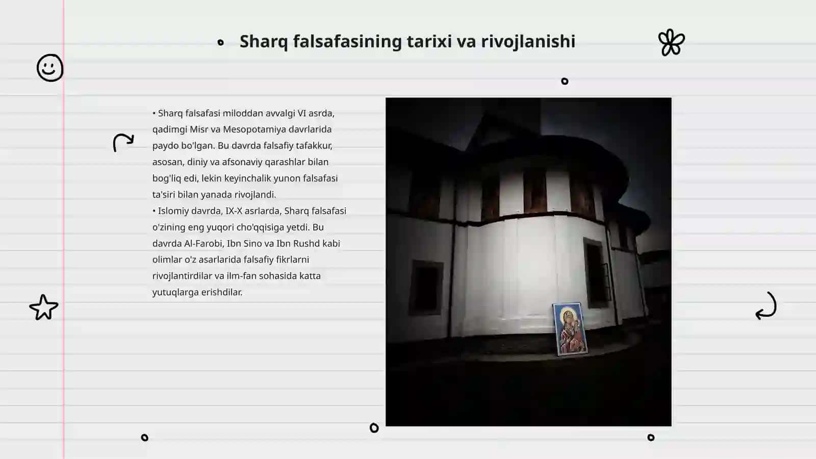 Falsafiy tafakkur taraqqiyoti bosqichlari. Sharq falsafasi 3