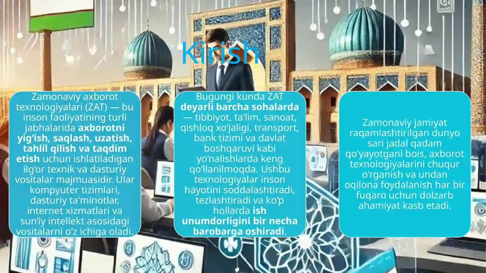 Zamonaviy axborot texnologiyalari 3