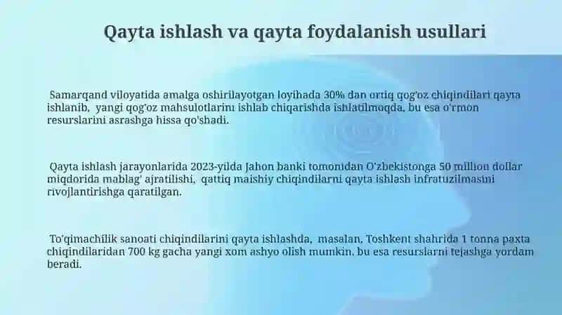 Chiqindisiz Texnologik Jarayonlarni Tashkil Etganing Ilmiy Asoslari 3