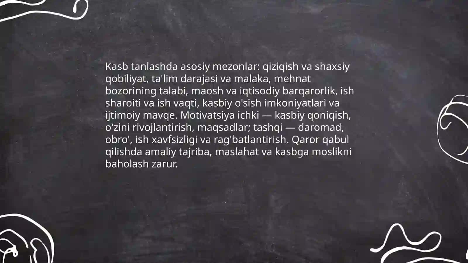Inson va kasb 3