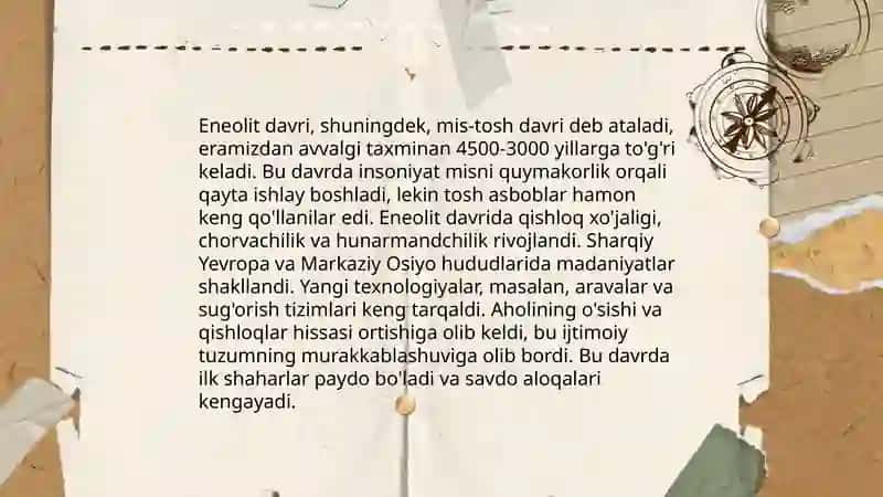 O'rta Osiyoning eneolit davri yodgorliklari 3