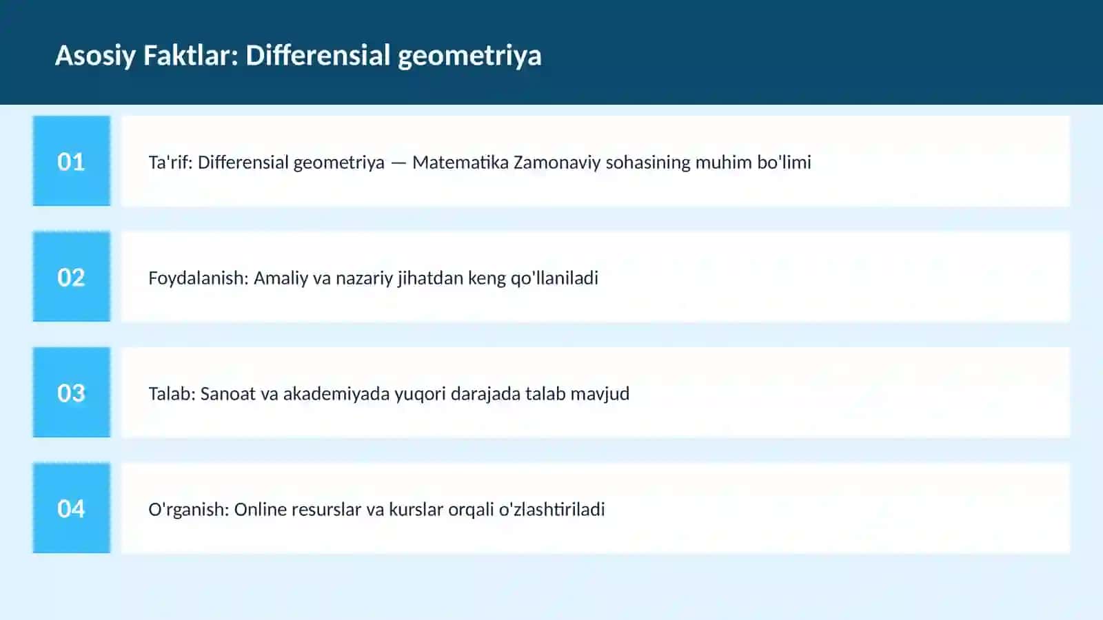 Differensial geometriya 3