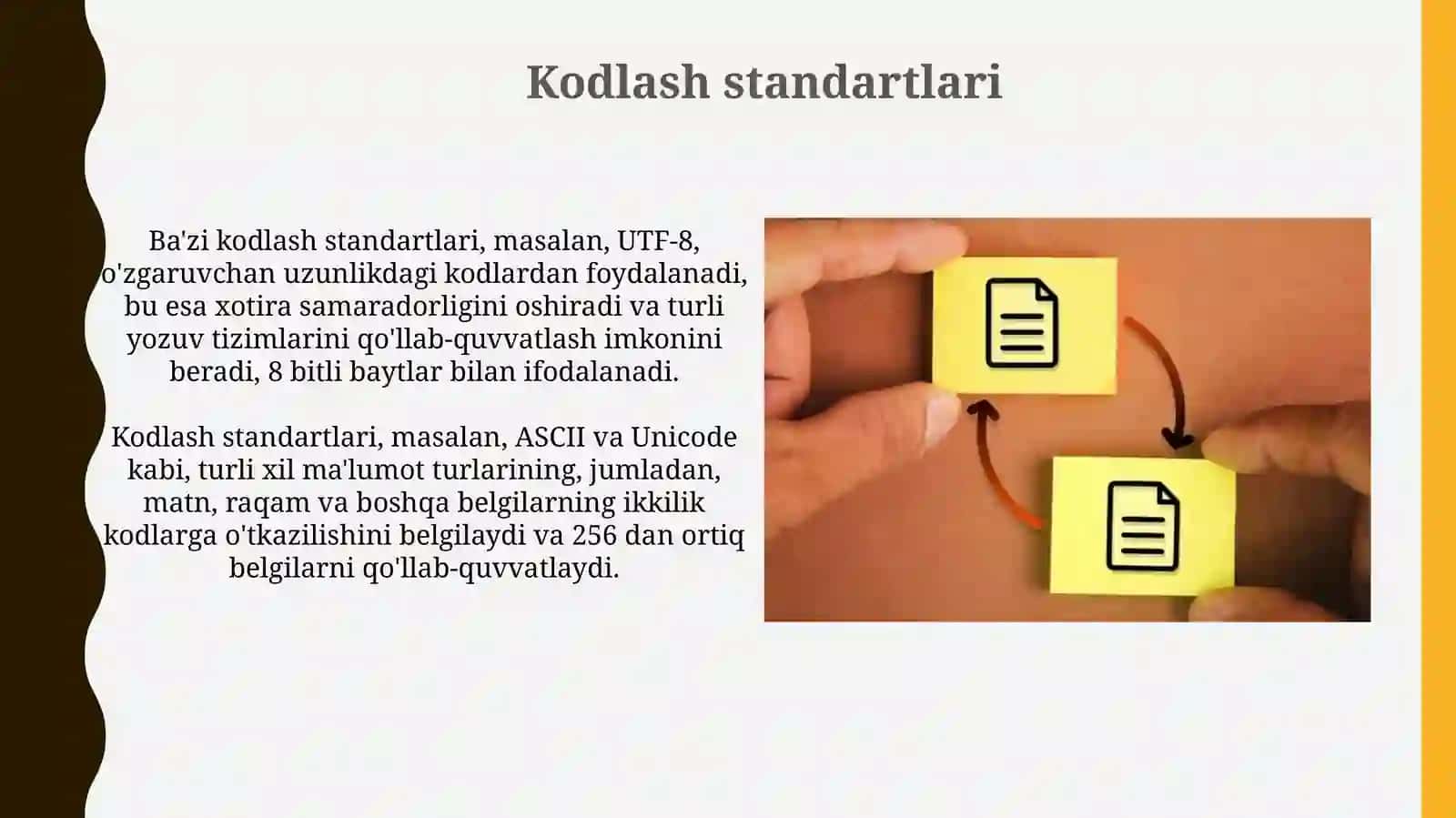Kodlash standartlari 3