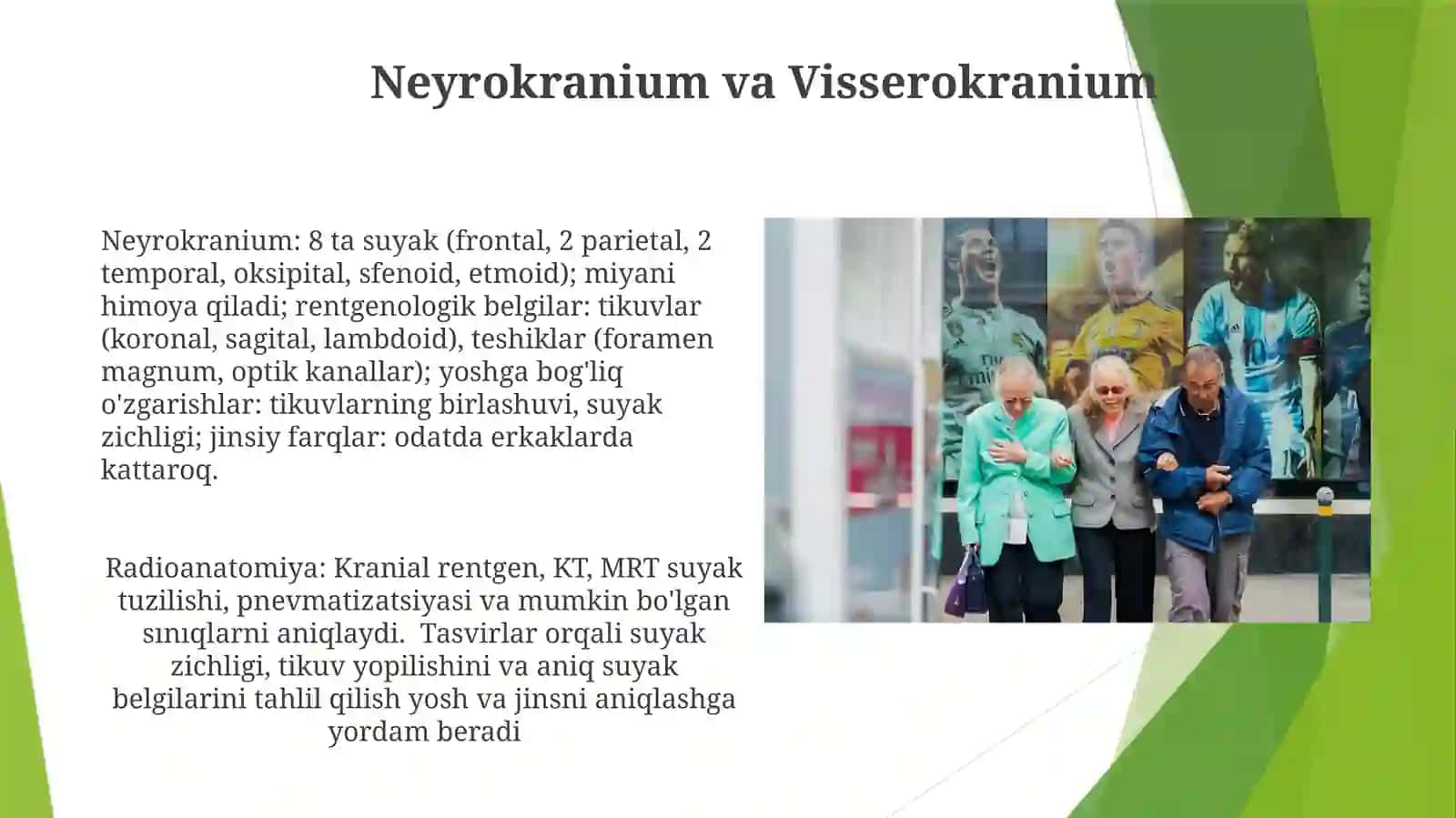 Kallasuyaklarining rengen anatomiyasi. Kallasuyagidan yosh va jinsiy tafovutlari 3