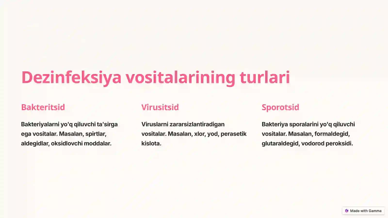Zamonaviy xirurgik asboblar va dezinfeksiya vositalari 3