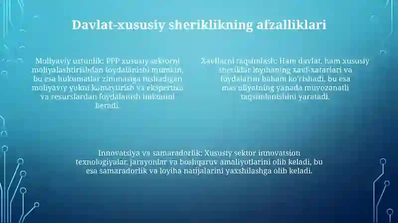Innovatsion Iqtisodiyotni Rivojlantirishdaa Davlat Xususiy Sherikchiligi 3