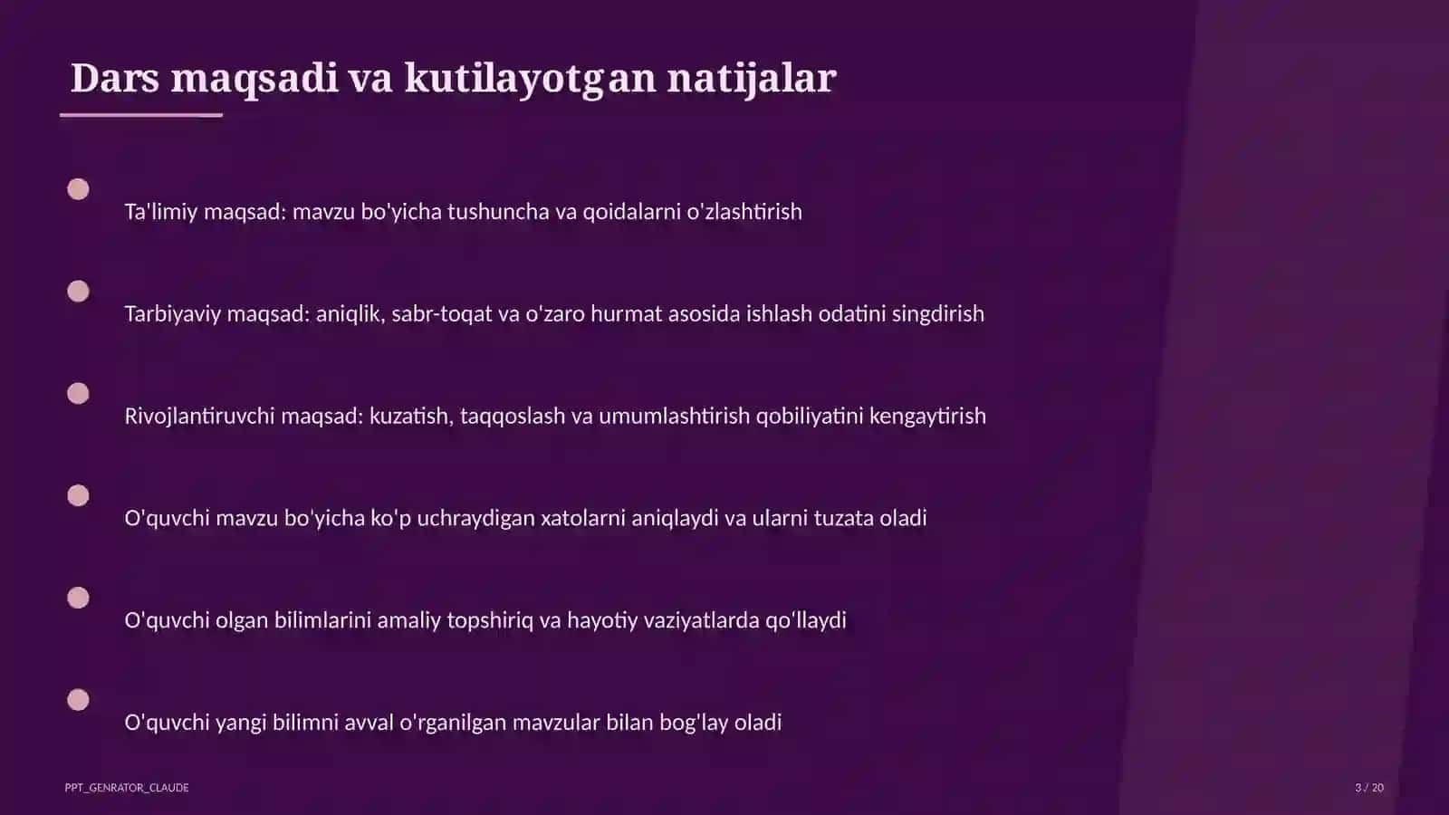 Huquq va majburiyat: bola huquqlari (8-sinf) 3
