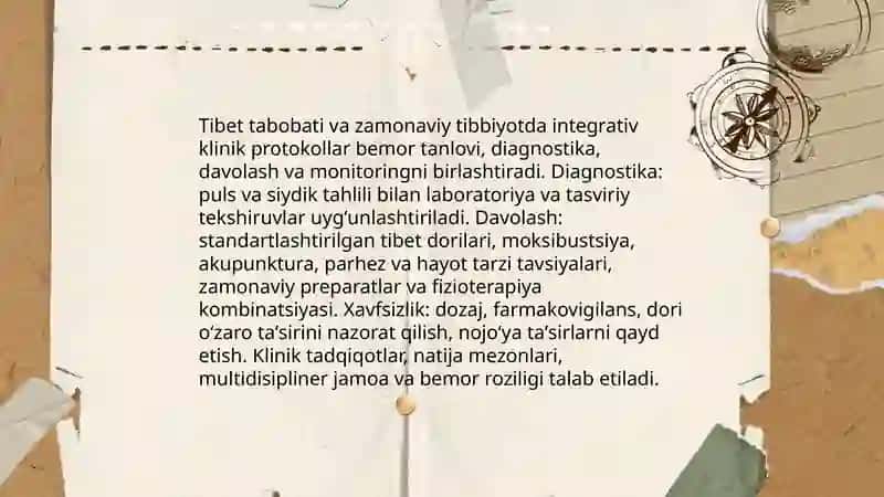 Tibet tabobatining zamonaviy tibbiyot bilan integratsiyasi 3