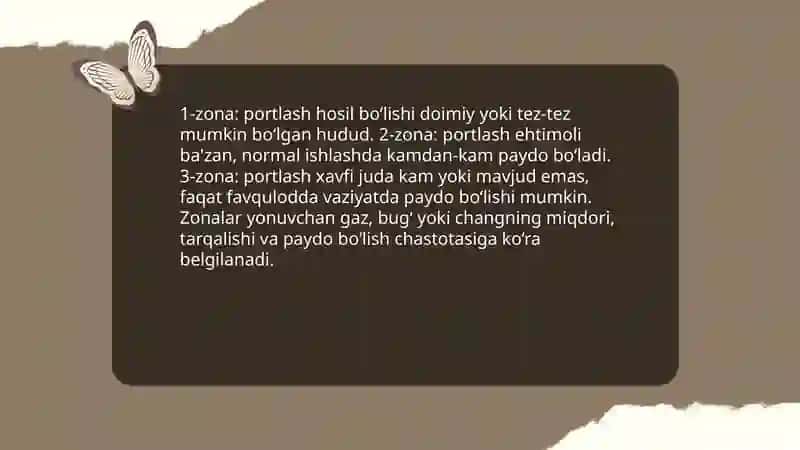 Ishlab chiqarishni portlash, yonib-portlash va yongʻin xavfliligi boʻyicha kategoriyalari 3