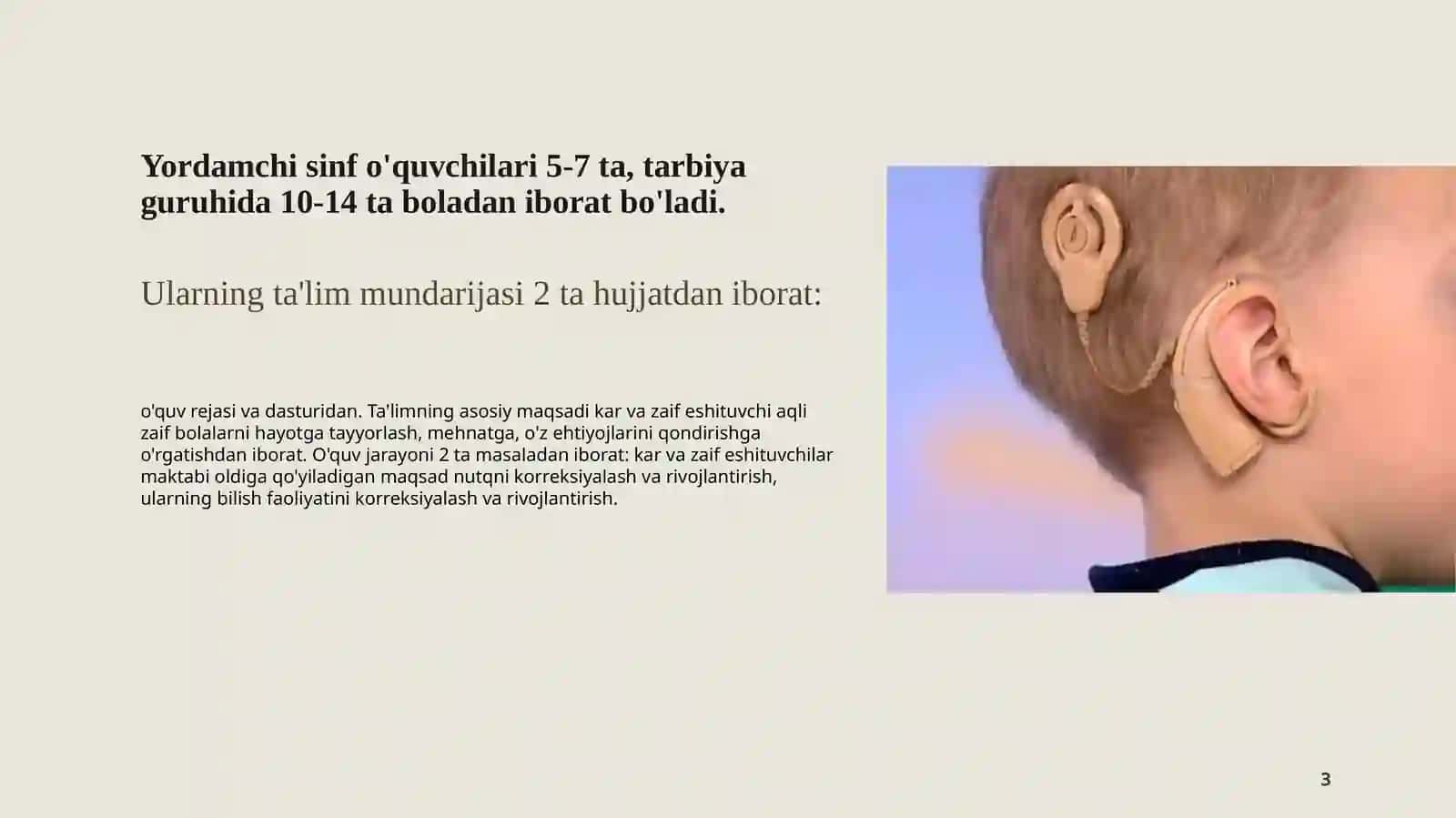 Eshitishida nuqsoni bo‘lgan bolalar maktabida savodga o‘rgatish 3