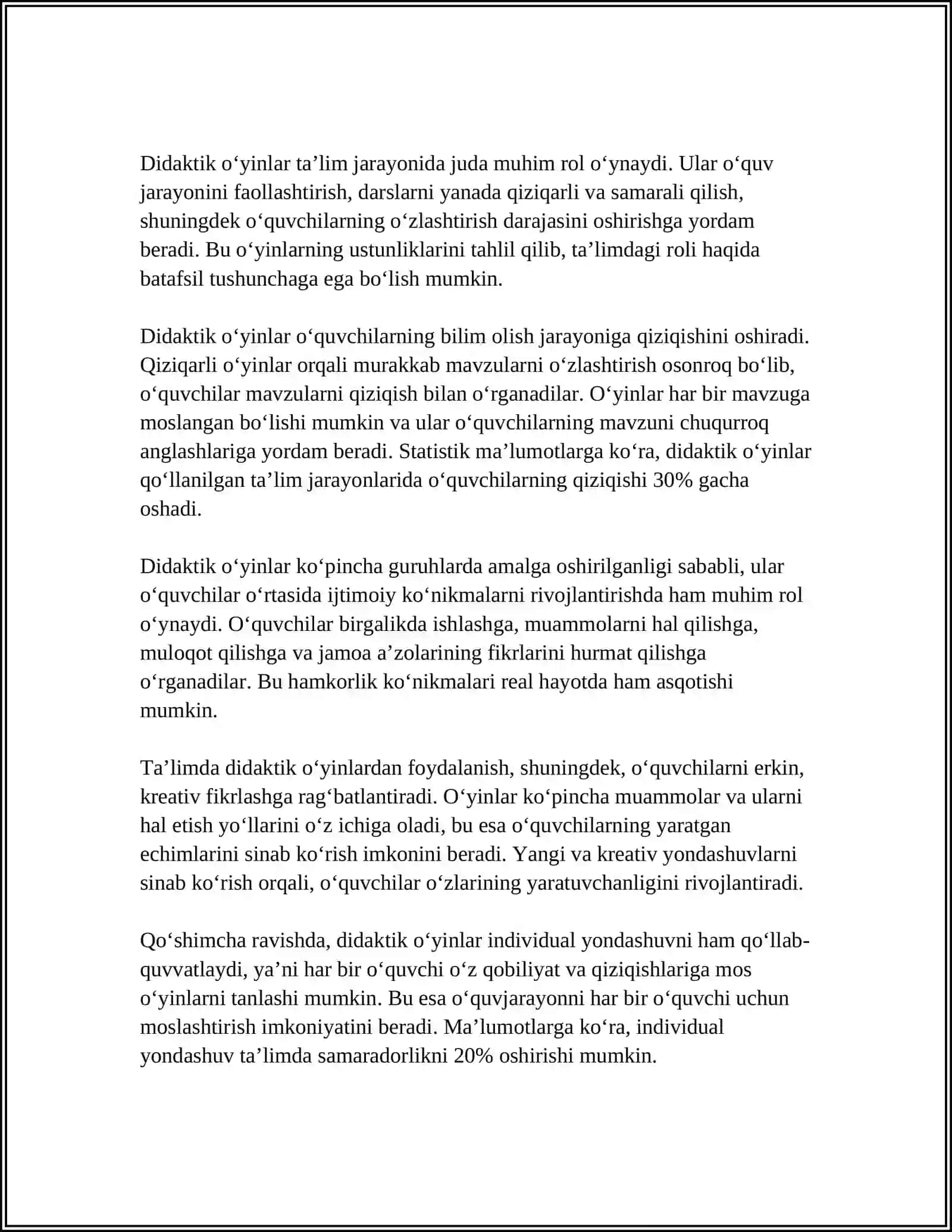 1-SINF ONA TILI DARSLARIDA DIDAKTIK ÒYINLARDAN FOYDALANISH 3