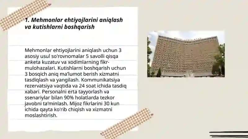 Mehmonlarni qoniqtirish va ularning sodiqligini oshirish usullari 3