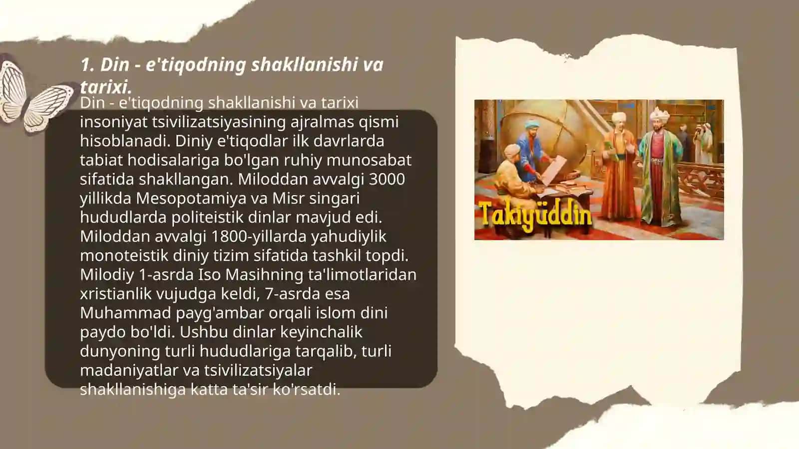 Din - e'tiqod sifatida 3
