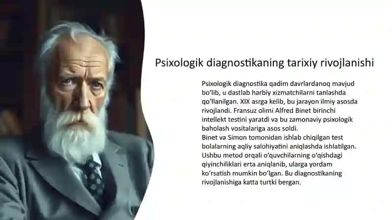 Psixologik diagnostika va ularning imkoniyatlari 3