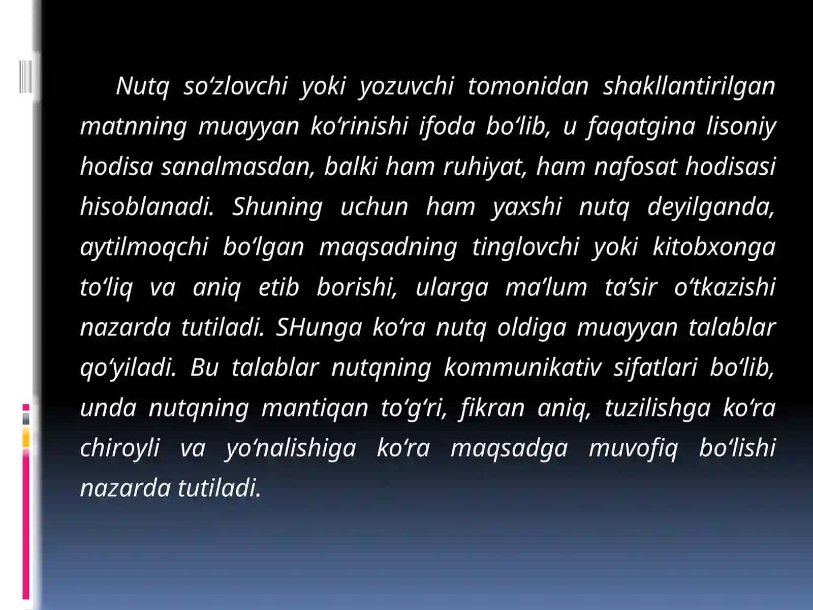 NUTQNING KOMMUNIKATIV SIFATLARI 3