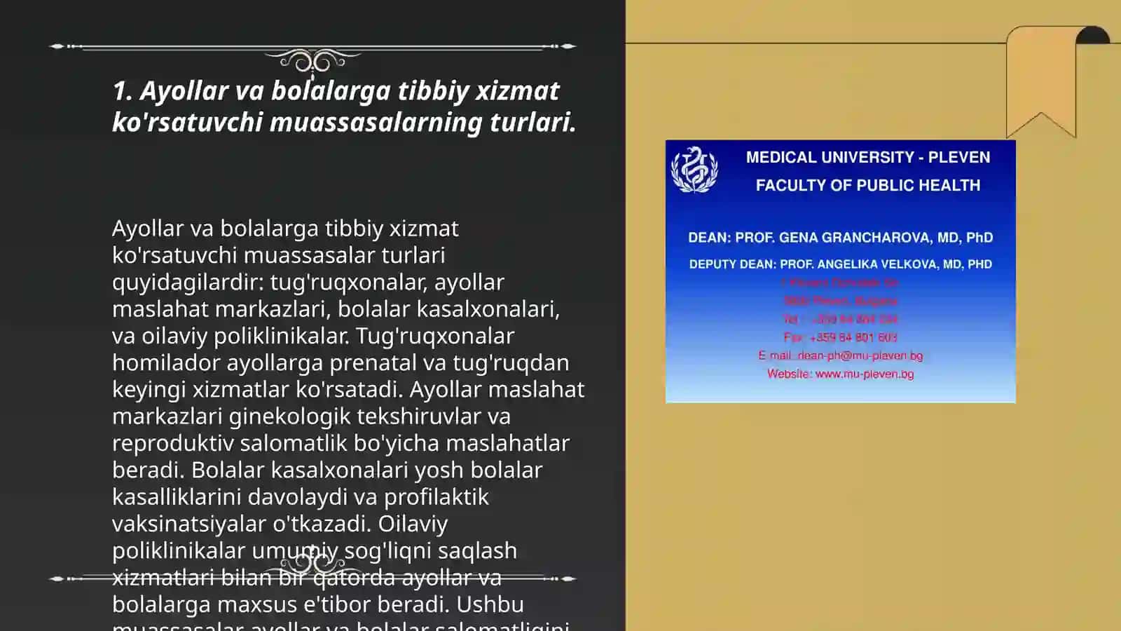 Ayollar va bolalarga tibbiy xizmat ko'rsatuvchi muassasalarining ish faoliyatini tashkil qilish, baholash va tahlil qilishda qo'llaniladigan ko'rsatkichlar 3