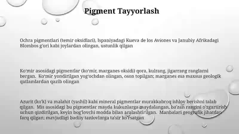 Ishlanish uslublari 3
