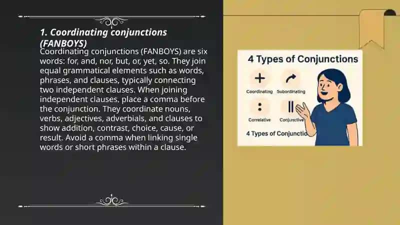 Type of conjuctions 3