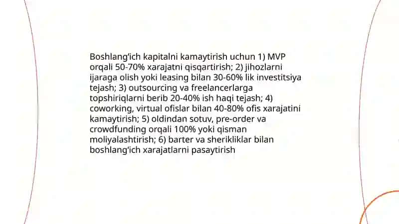 KICHIK BEZNES VA XUSUSIY TADBIRKORLIK FAOLIYATINI RIVOJLANTIRISHDA XARAJATLAR VA ULARNI MINIMALLASHTIRISH YO'LLARI 3