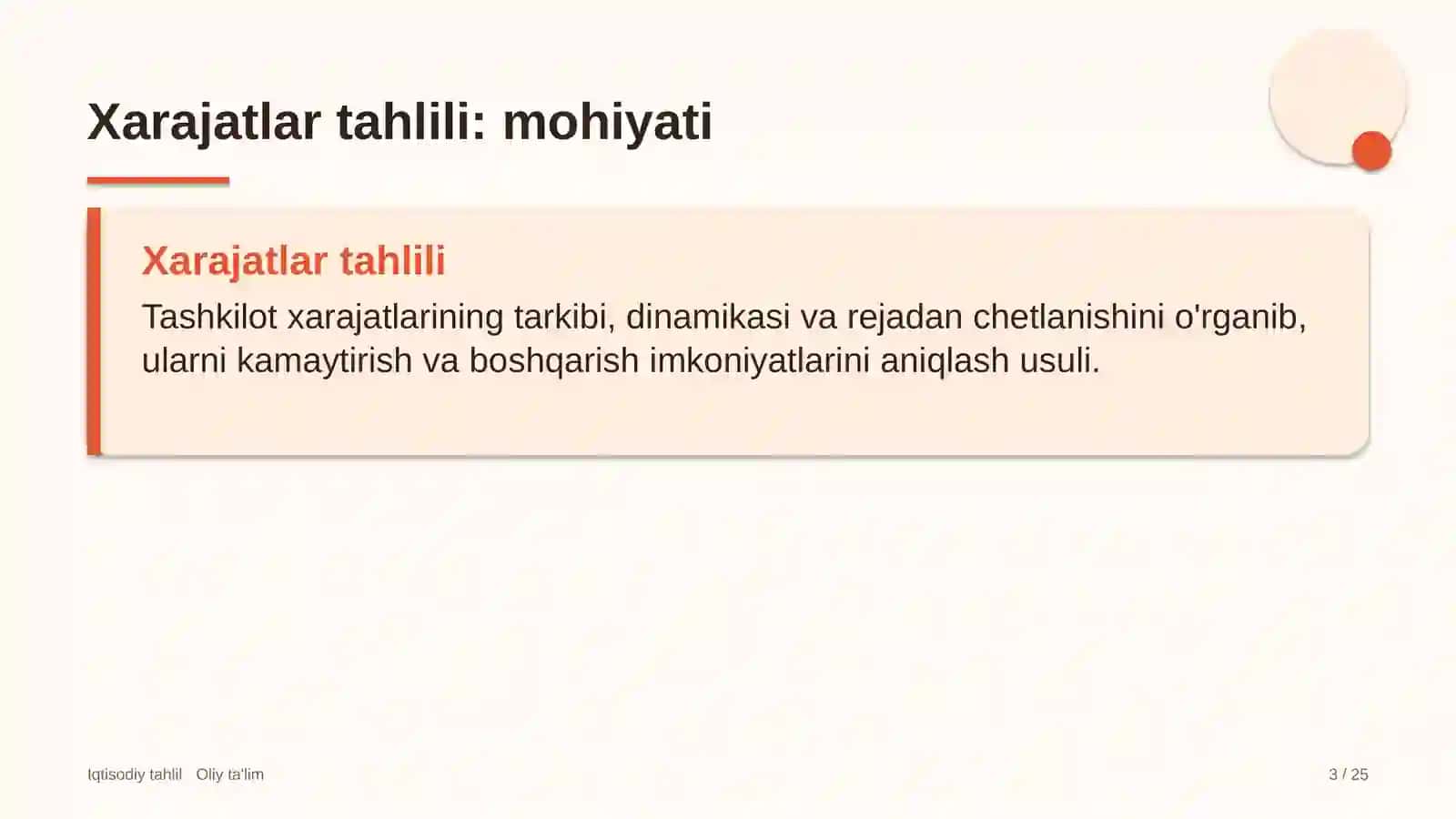 Aviachipta sotish agentliklarida xarajatlar tahlili 3