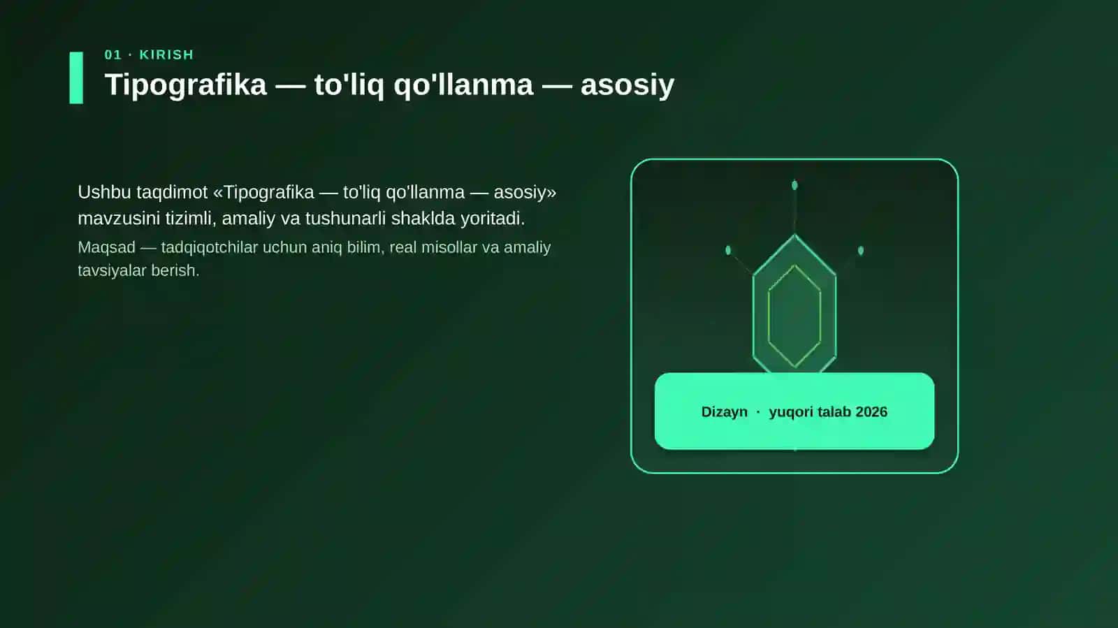 Tipografika — to'liq qo'llanma — asosiy 3