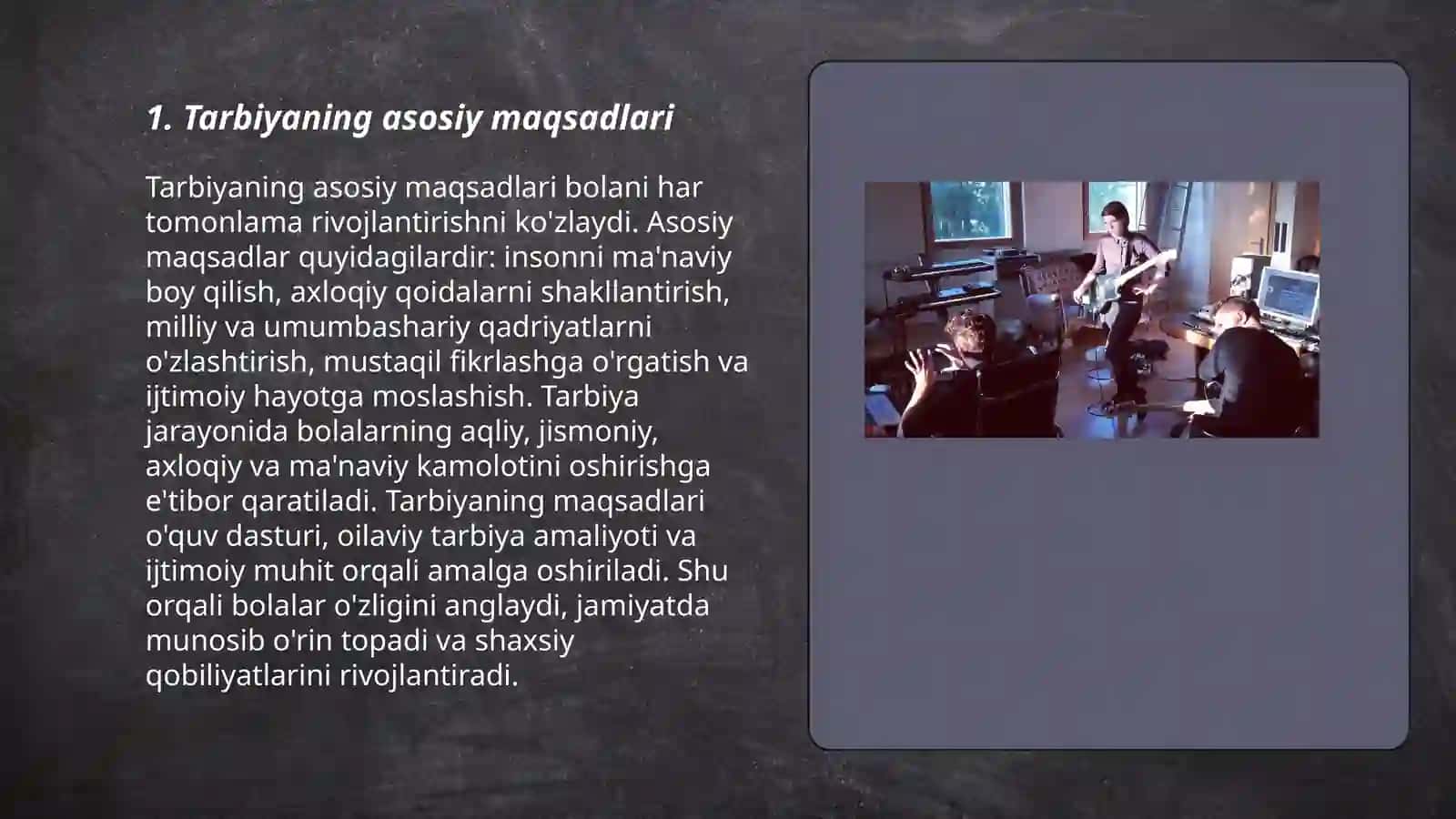 Tarbiyaning asosiy maqsadlari 3