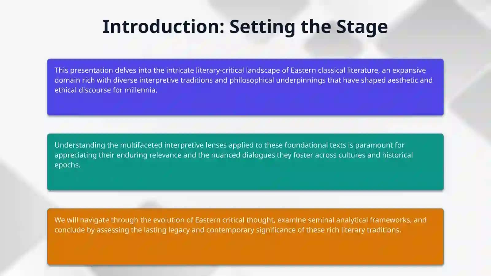 Literary-critical views in Eastern classical literature 3