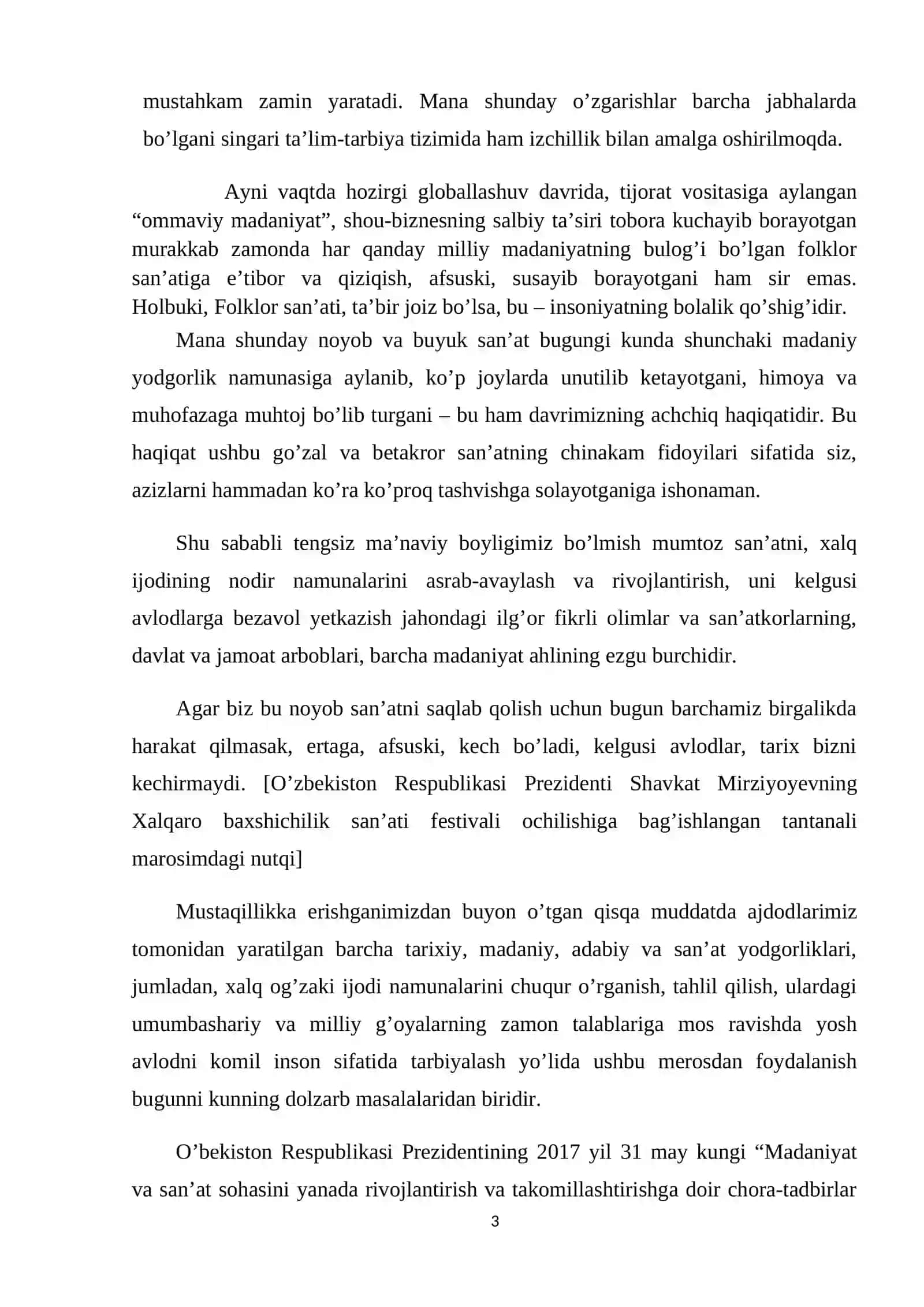 O’ZBEK XALQINING SHAKLLANISHI DAVRIDA MUSIQIY MADANIYATI 3