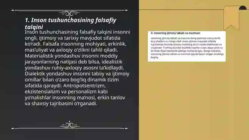 Inson tushunchasi, mohiyati va mazmuni 3