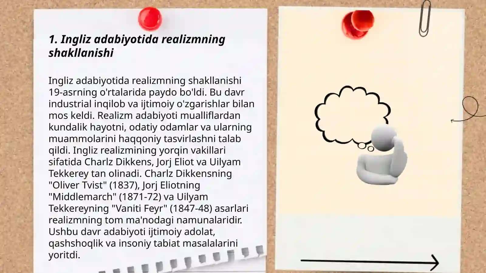 Ingliz va rus adabiyotida realizm 3
