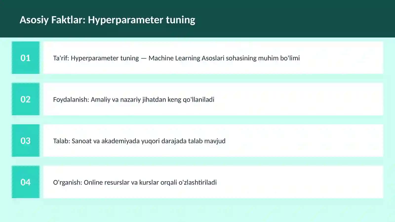 Hyperparameter tuning 3