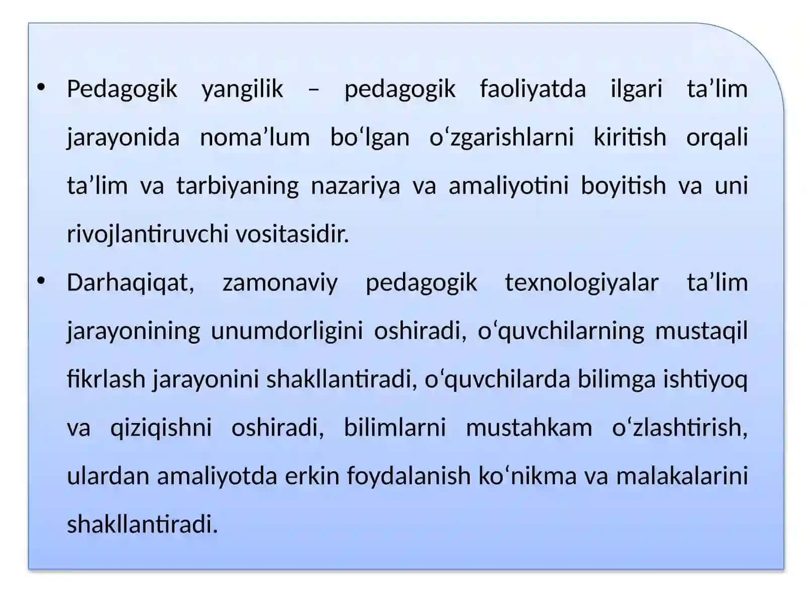 SAVOD O‘RGATISH DARSLARIDA KO‘RGAZMALI VOSITALARDAN FOYDALANISH 3