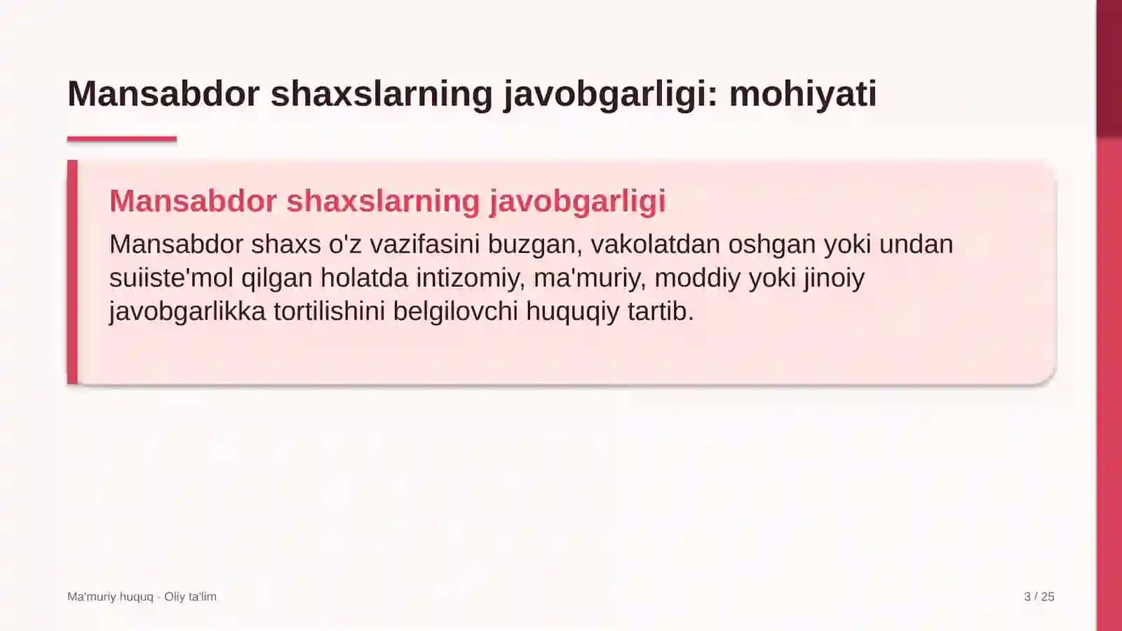 Kollejlarda mansabdor shaxslarning javobgarligi 3
