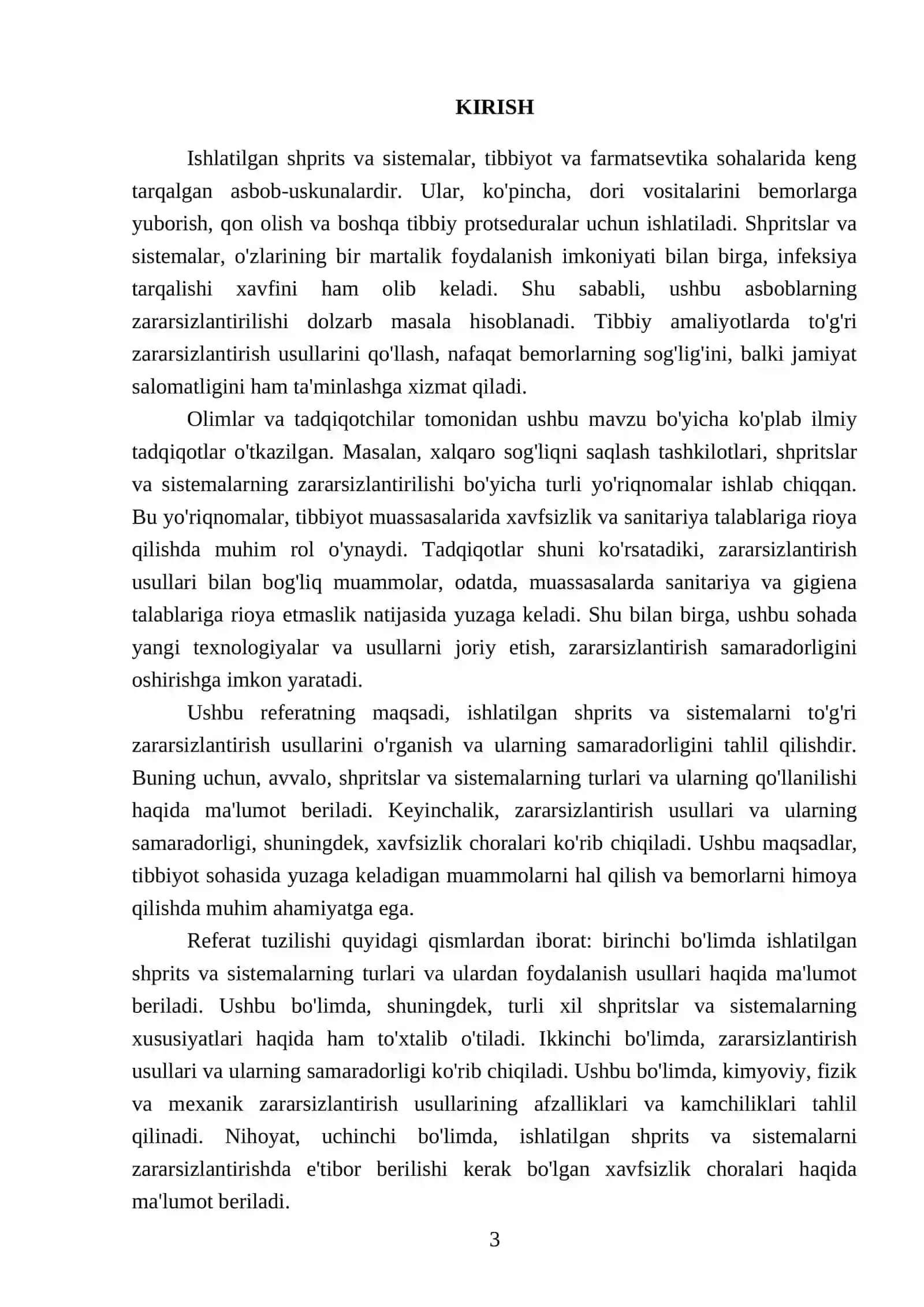 Ishlatilgan shprits va sistemalarni zararsizlantirish 3