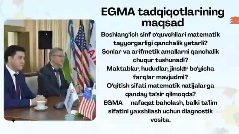 EGMA (Early Grade Mathematics Assessment) 3