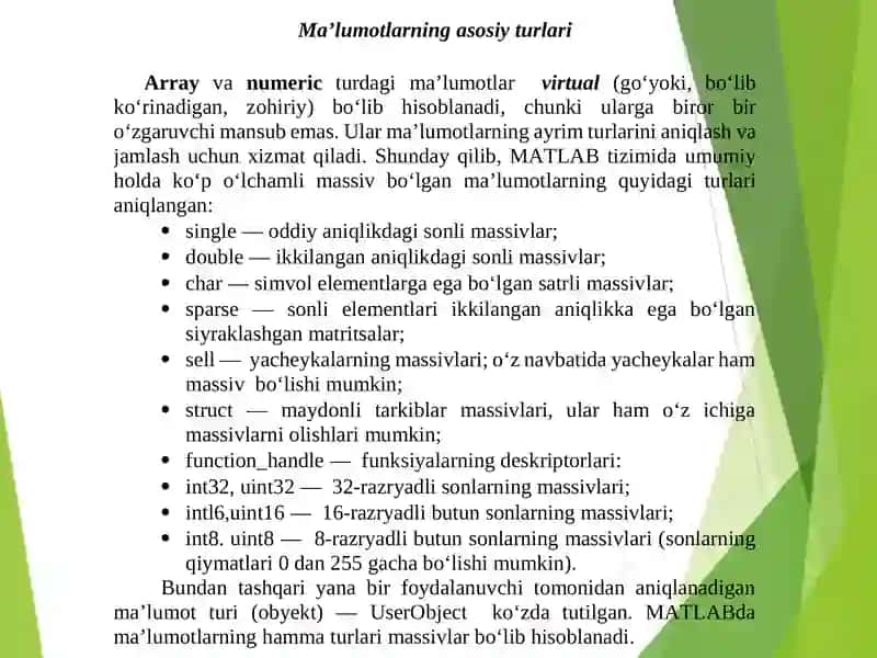 Elektr energetika masalalarini algoritmlash va dasturlash 3