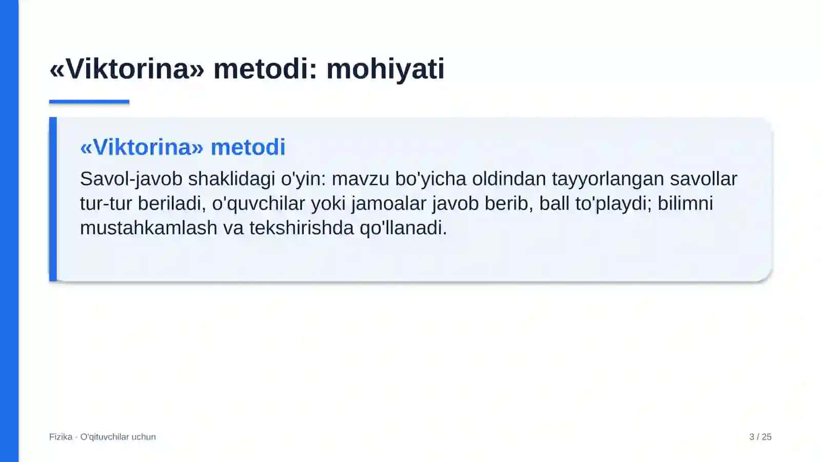 fizika darslarida viktorina metodidan foydalanish 8428 3