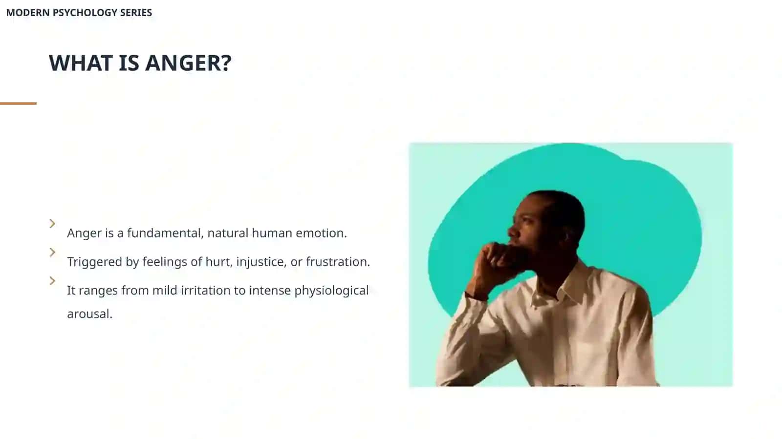 ROOTS OF ANGER AND AGGRESSION 3