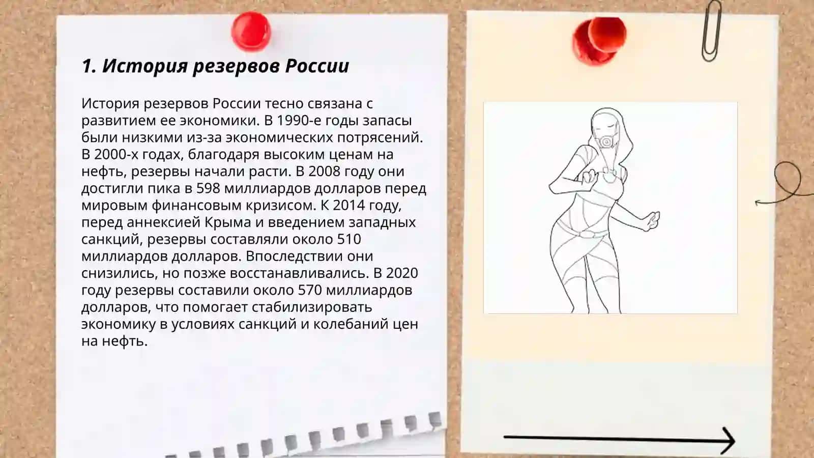 История резервов России 3