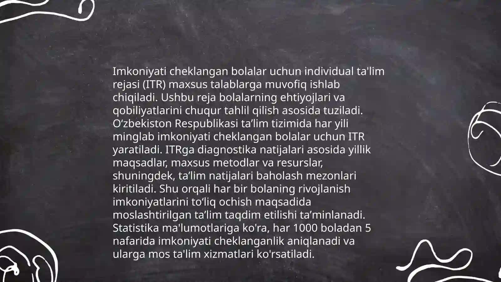 Imkoniyati cheklangan bolalarni o'qitishda ta'lim maqsadlarini rejalashtirish 3