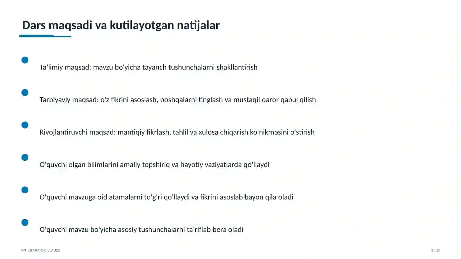 Ko'rsatkichli funksiya va tenglamalar (10-sinf) 3