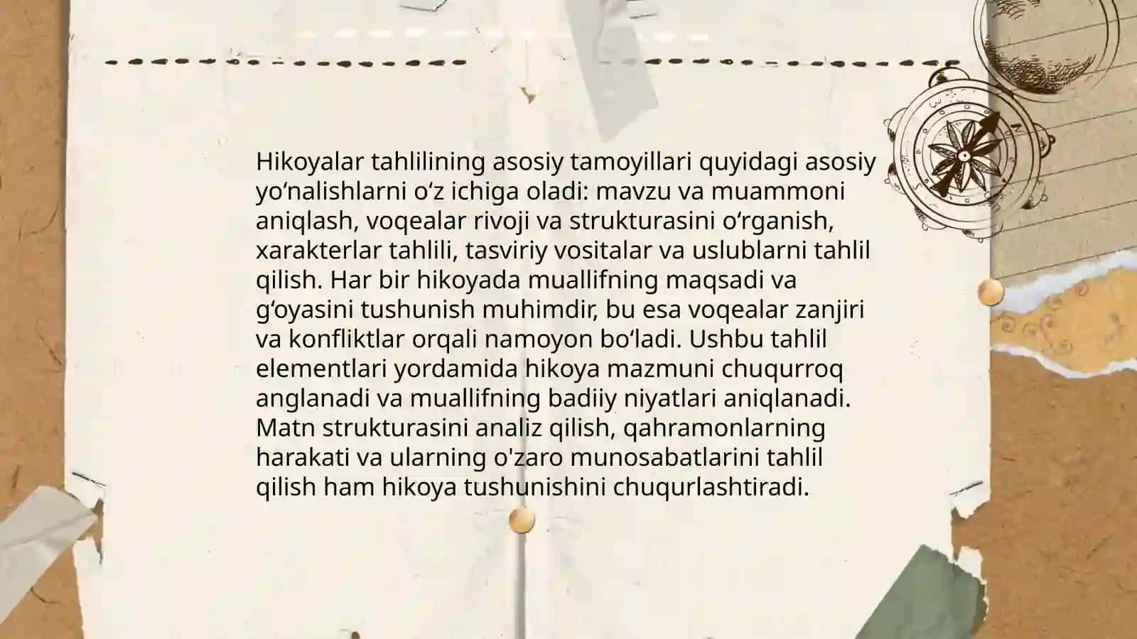 Hikoyalar tahlili 3