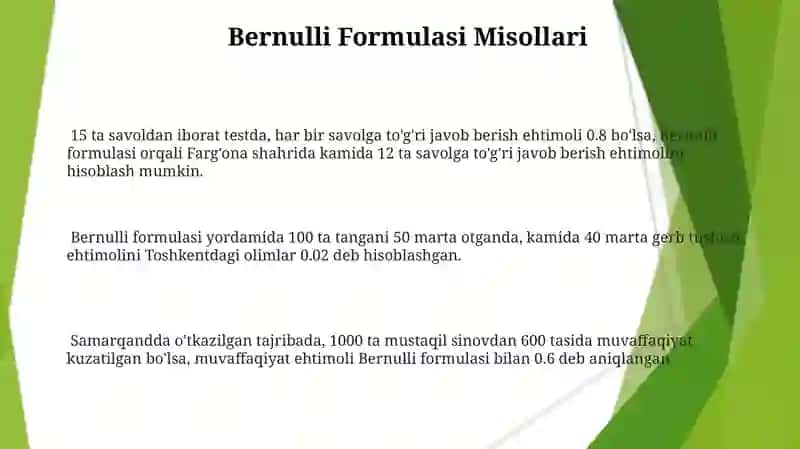 Bernulli Formulasi 3