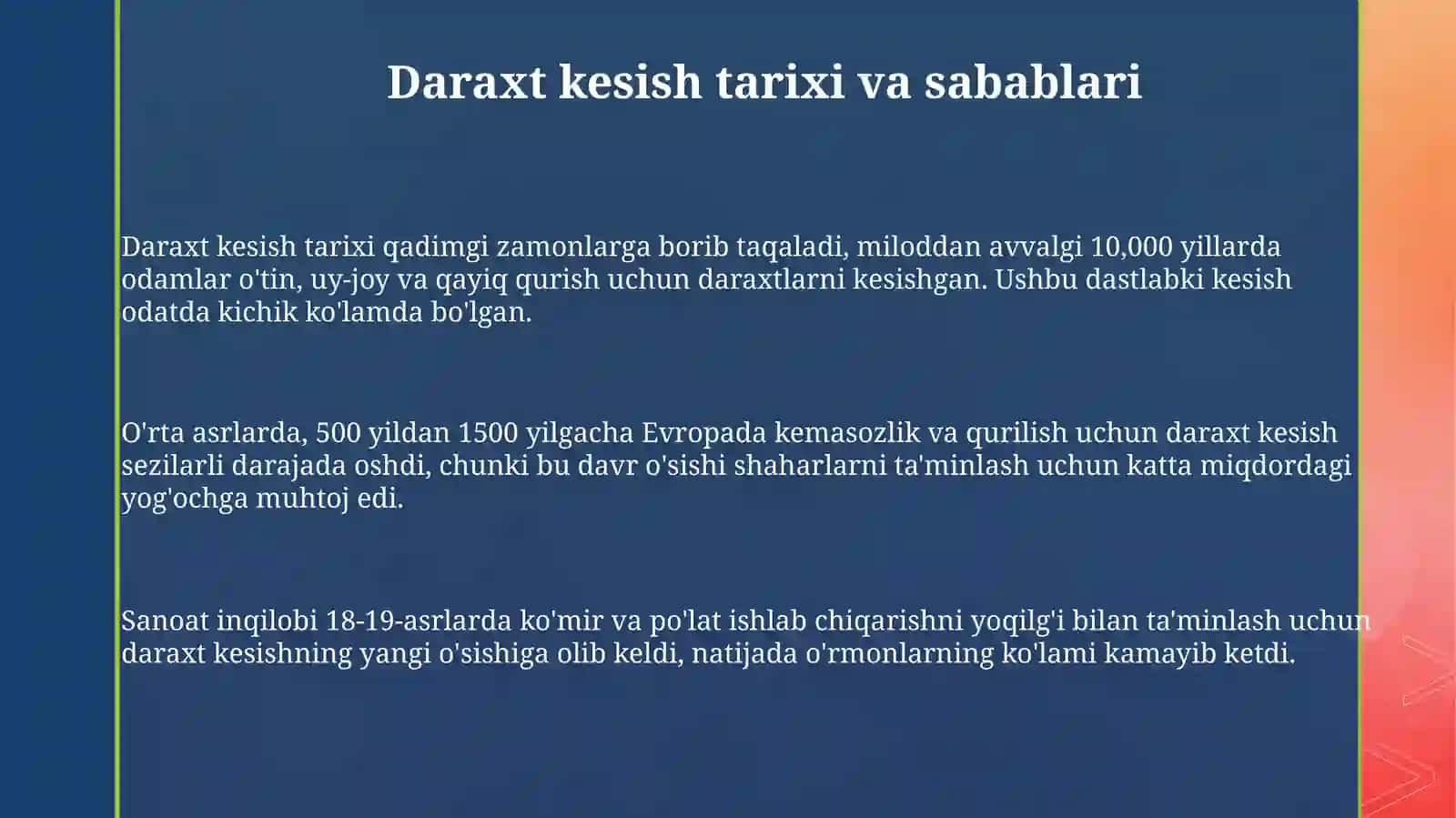 Ormonlarni kesilishi 3