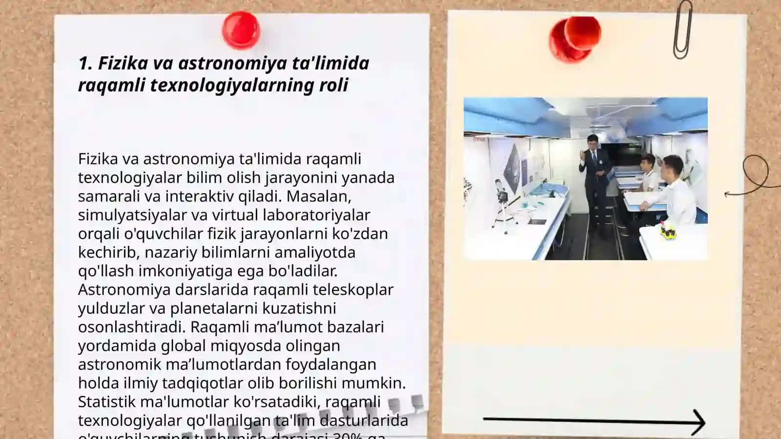 Fizika va astronomiya talimida innovatsion texnologiyalardan foydalangan holda oquvchilarning bilim, konikma va malakalarini baholash metodikasi 3