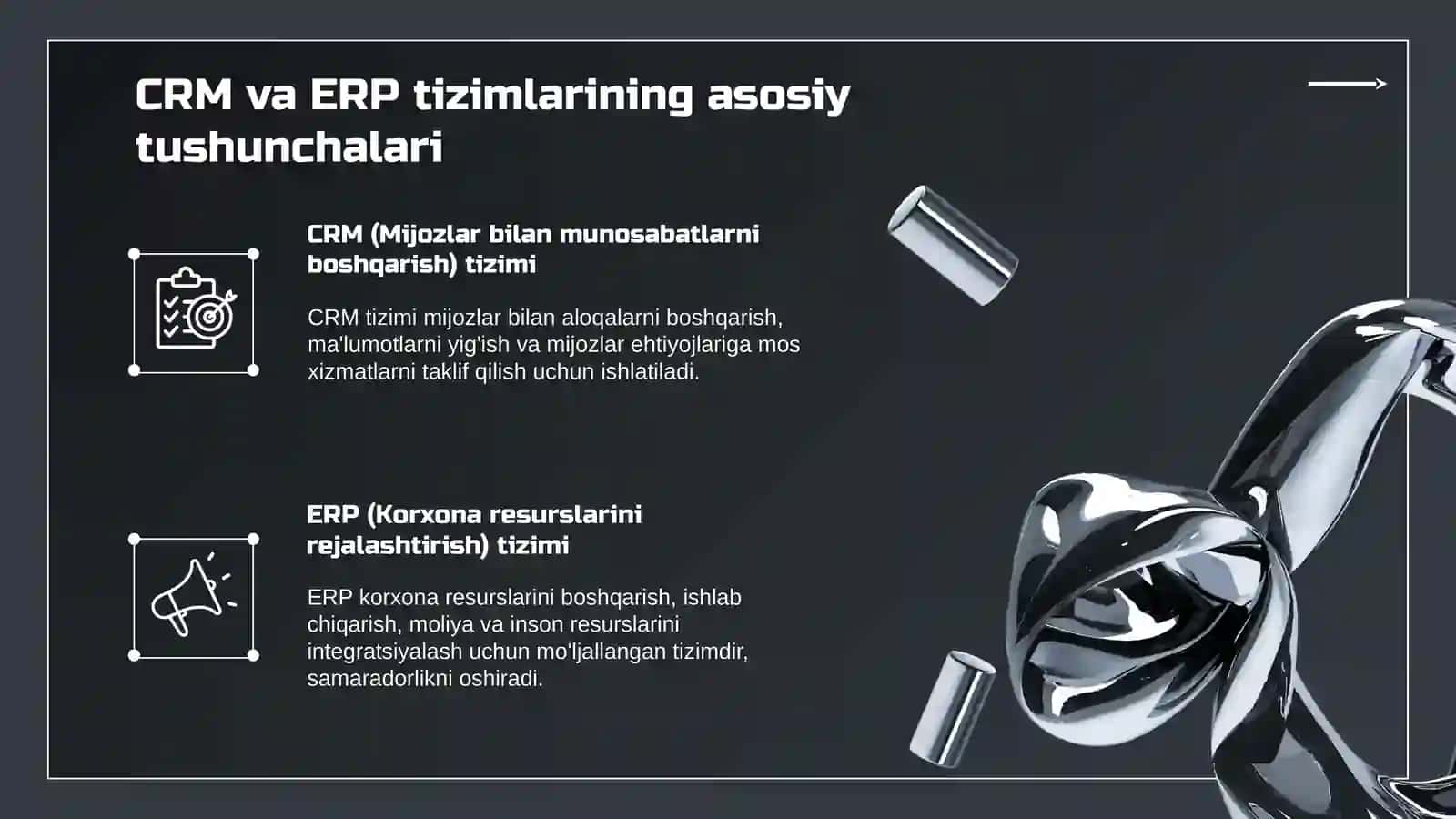 CRM va ERP tizimlari 3