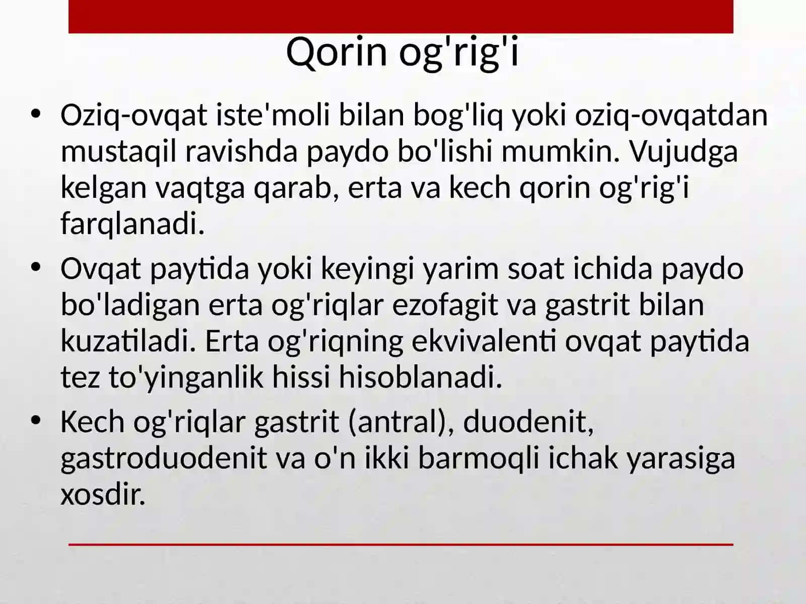 Bolalarda uchraydigan hazm tizimi kasalliklari semiotikasi 3