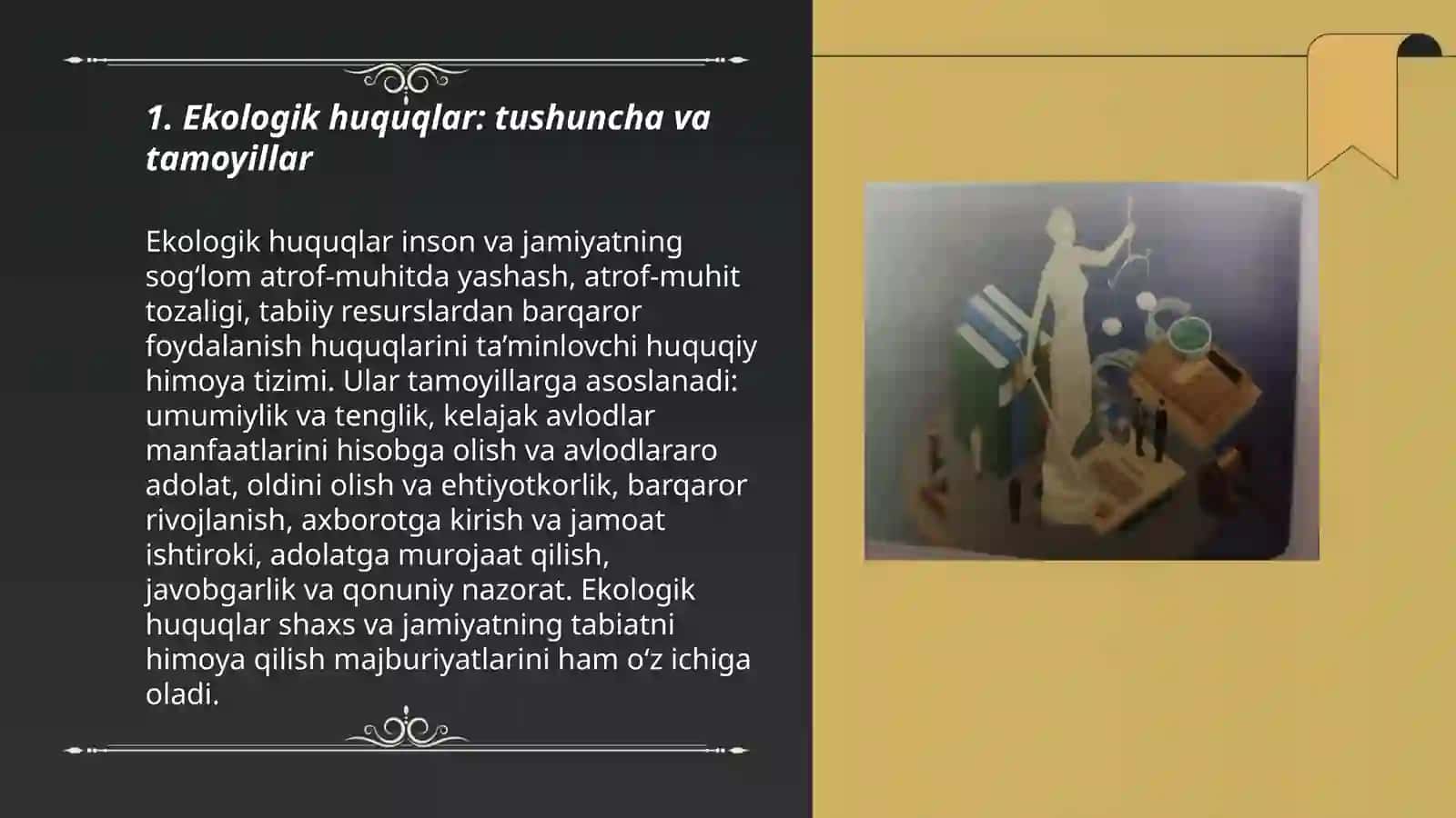 Ekologik huquqlar: tushuncha va tamoyillar 3