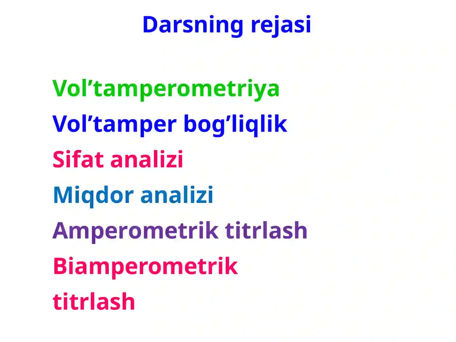 VOL’TAMPEROMETRIYA 3