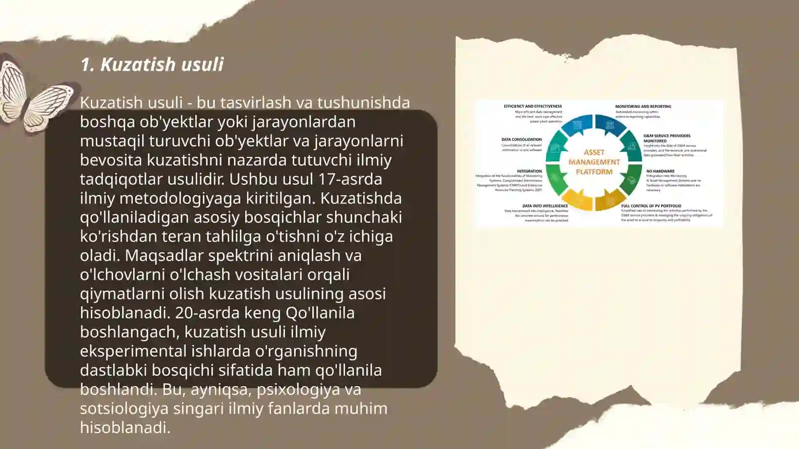 Kuzatish usuli 3